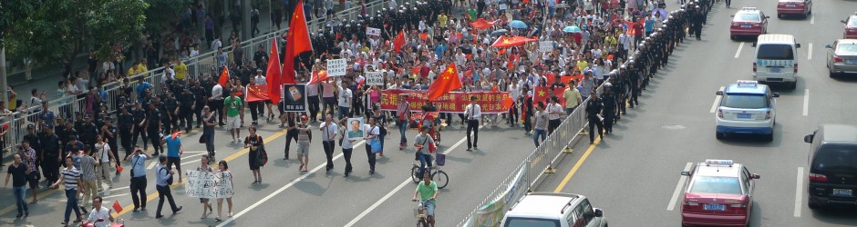 Der Streit um die Diaoyu-Inseln – antijapanische Proteste in China