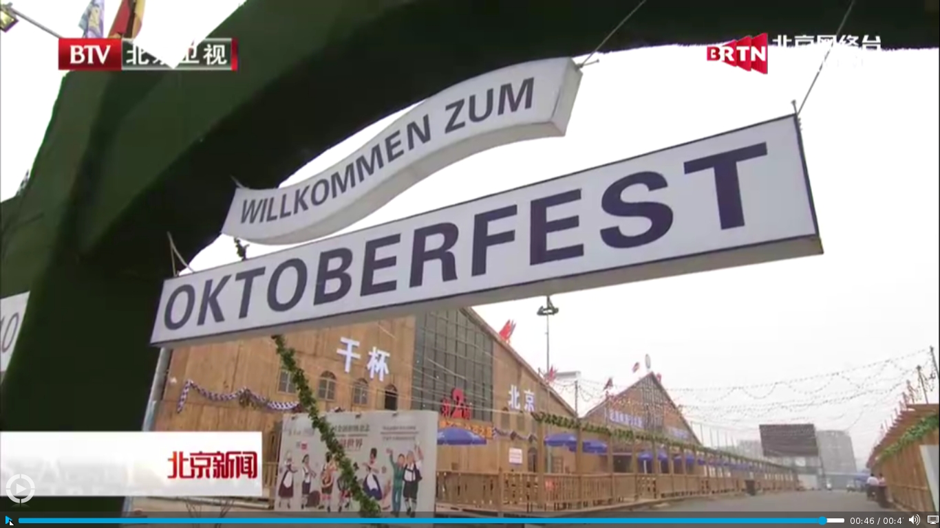 Oktoberfest in Peking – Münchner Wiesn außerhalb Deutschlands