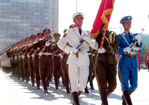 China feiert 70. Jahrestag der Kapitulation Japans mit Militärparade