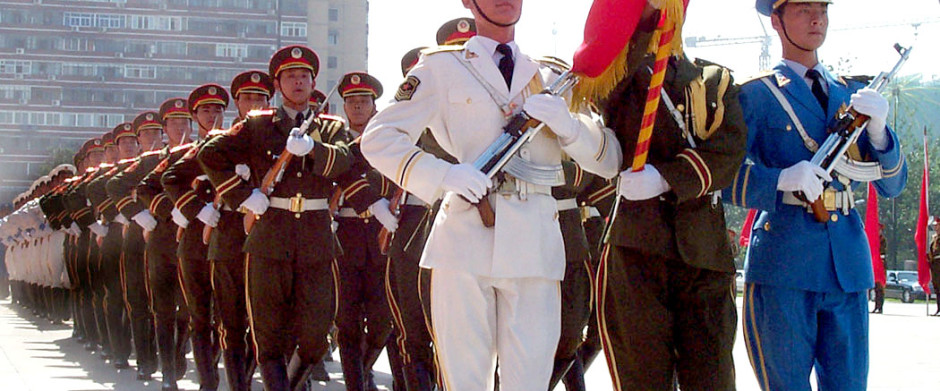 China feiert 70. Jahrestag der Kapitulation Japans mit Militärparade