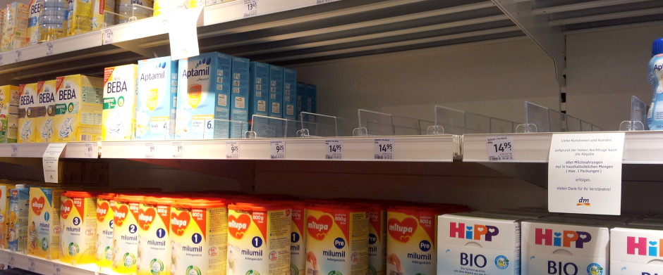 Milchpulver-Shopping in Deutschland – Chinas Eltern im Ausnahmezustand